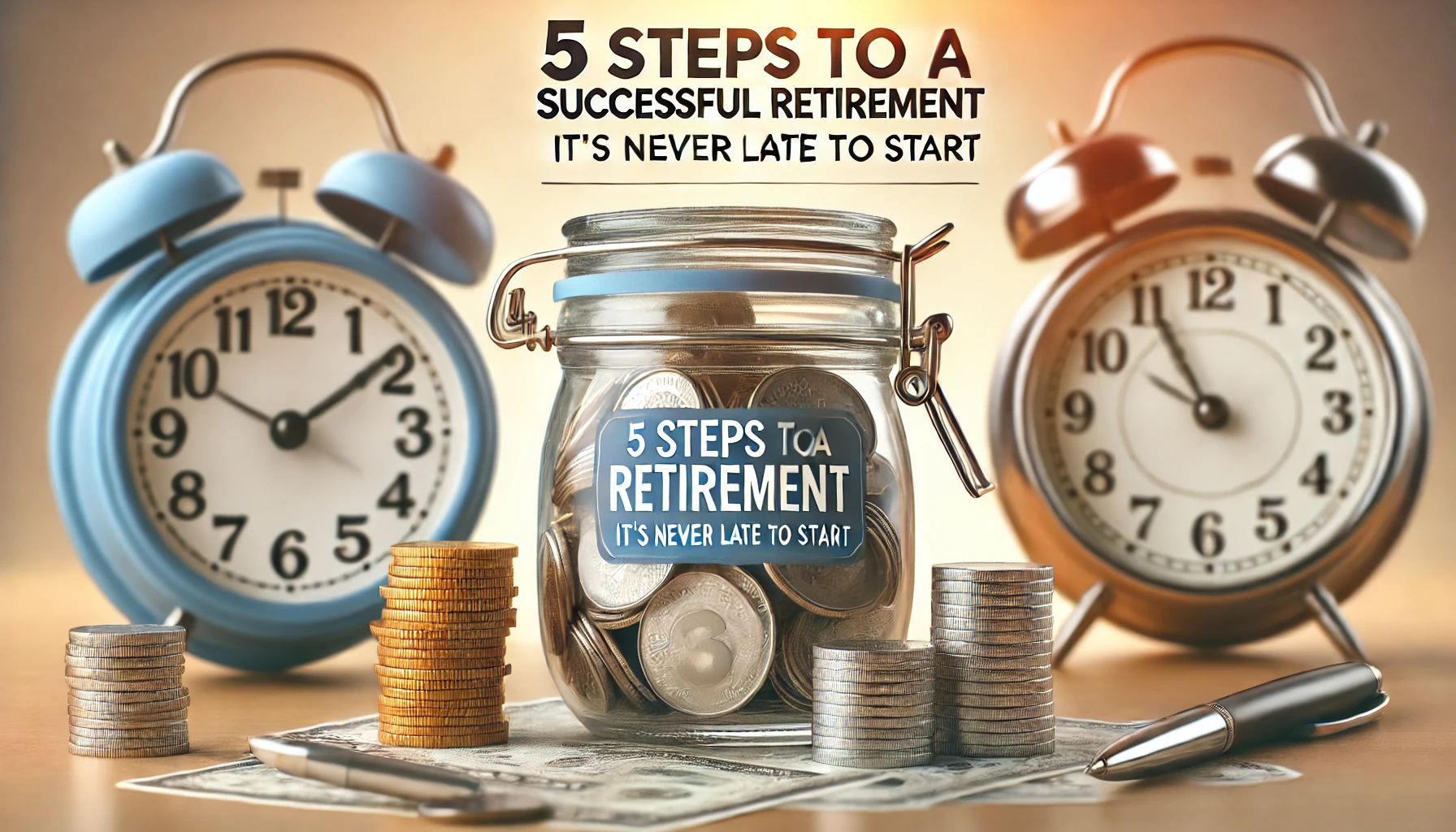 5 Steps to a Successful Retirement: It’s Never Too Late to Start